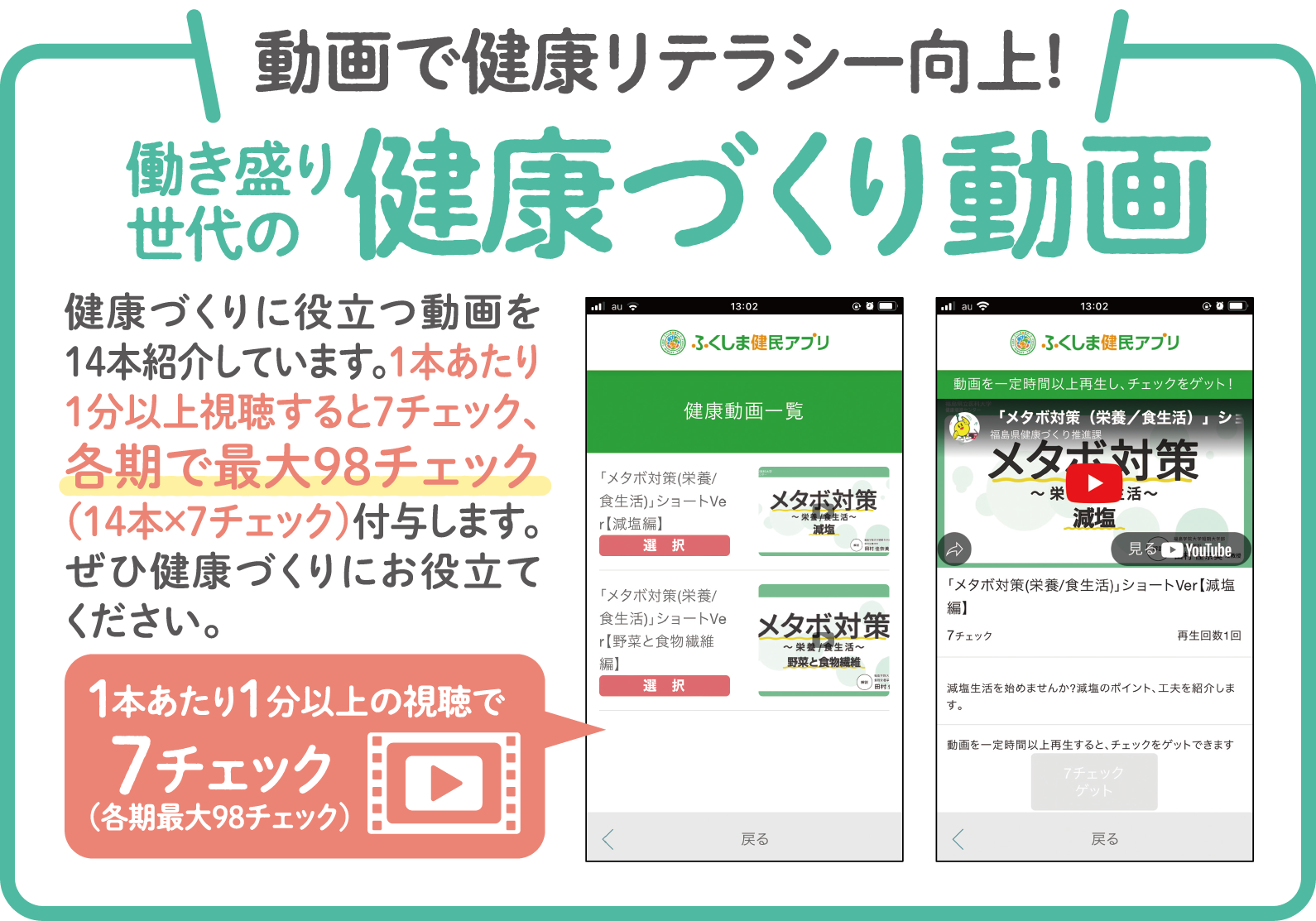 健康づくり動画